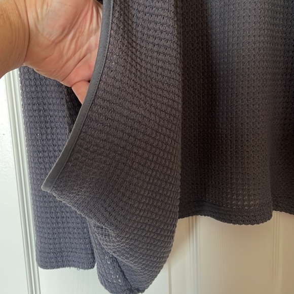 Grey Open Front Cardigan - Picture 4 of 9